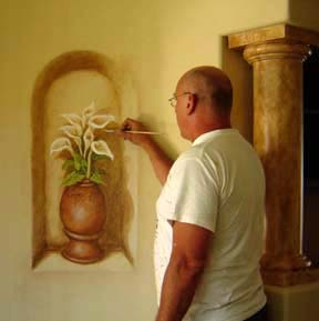 288x289 Painting Trompe Niche Rikerickson - Niche Painting