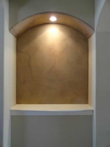 375x500 Faux Fireplace Tx, Custom Mural Painting Texas, San Antonio Column - Niche Painting