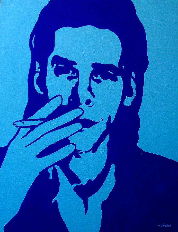 692x900 Nick Cave Painting By John Nolan - Nick Cave Painting