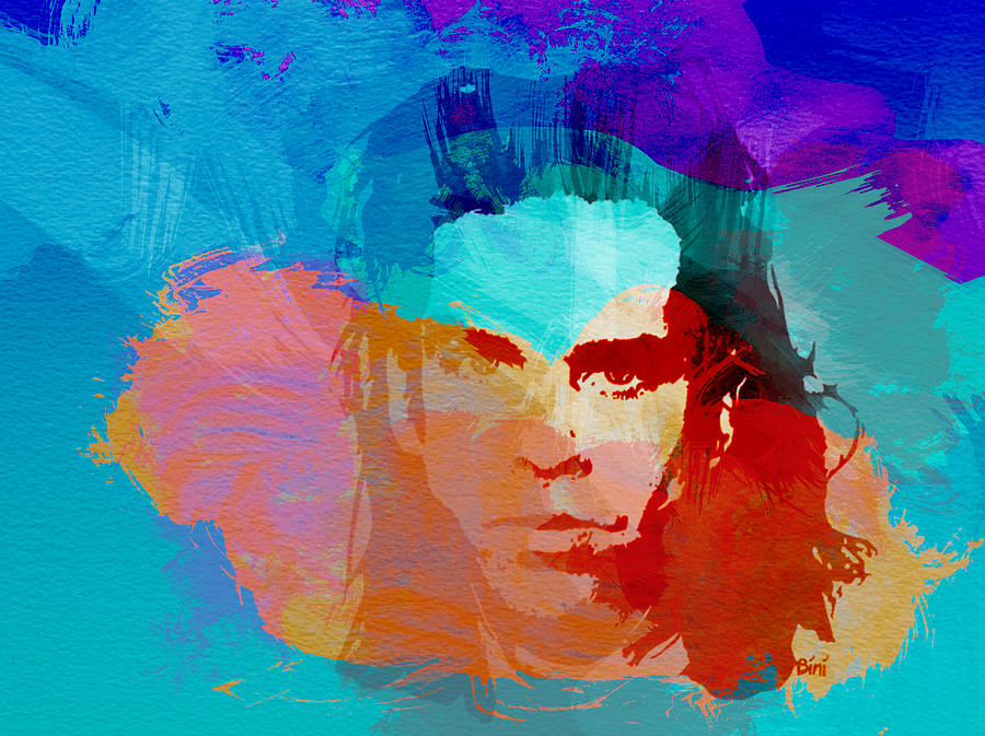 900x673 Nick Cave Painting By Naxart Studio - Nick Cave Painting