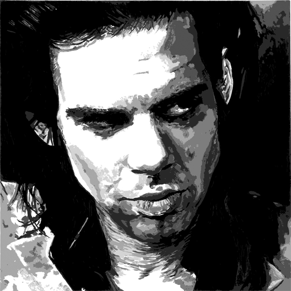 576x576 Nick Cave In 7 Tonal Planes By Thomaskain - Nick Cave Painting