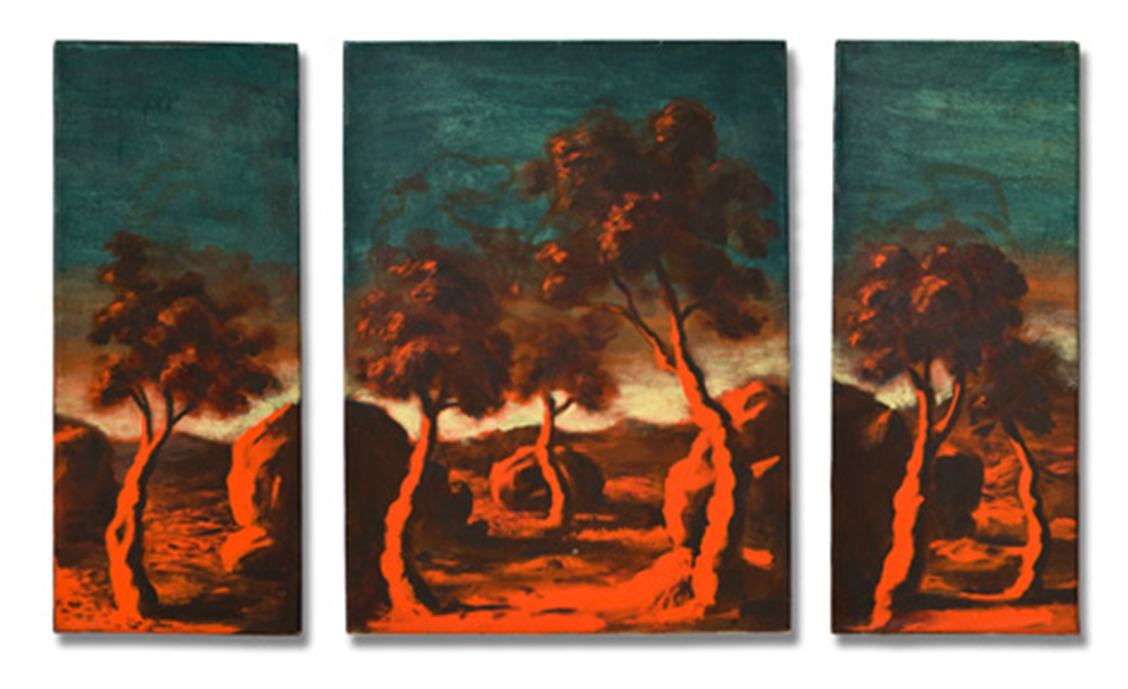 1128x689 Sullivan strumpf Artists Tony Clark Selected Works Best - Nick Cave Painting