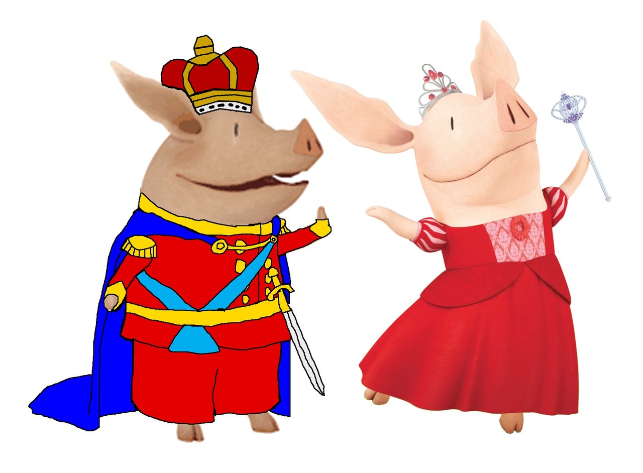 1280x942 Princess Olivia And Prince Julian By Kingleonlionheart - Nick Jr Painting