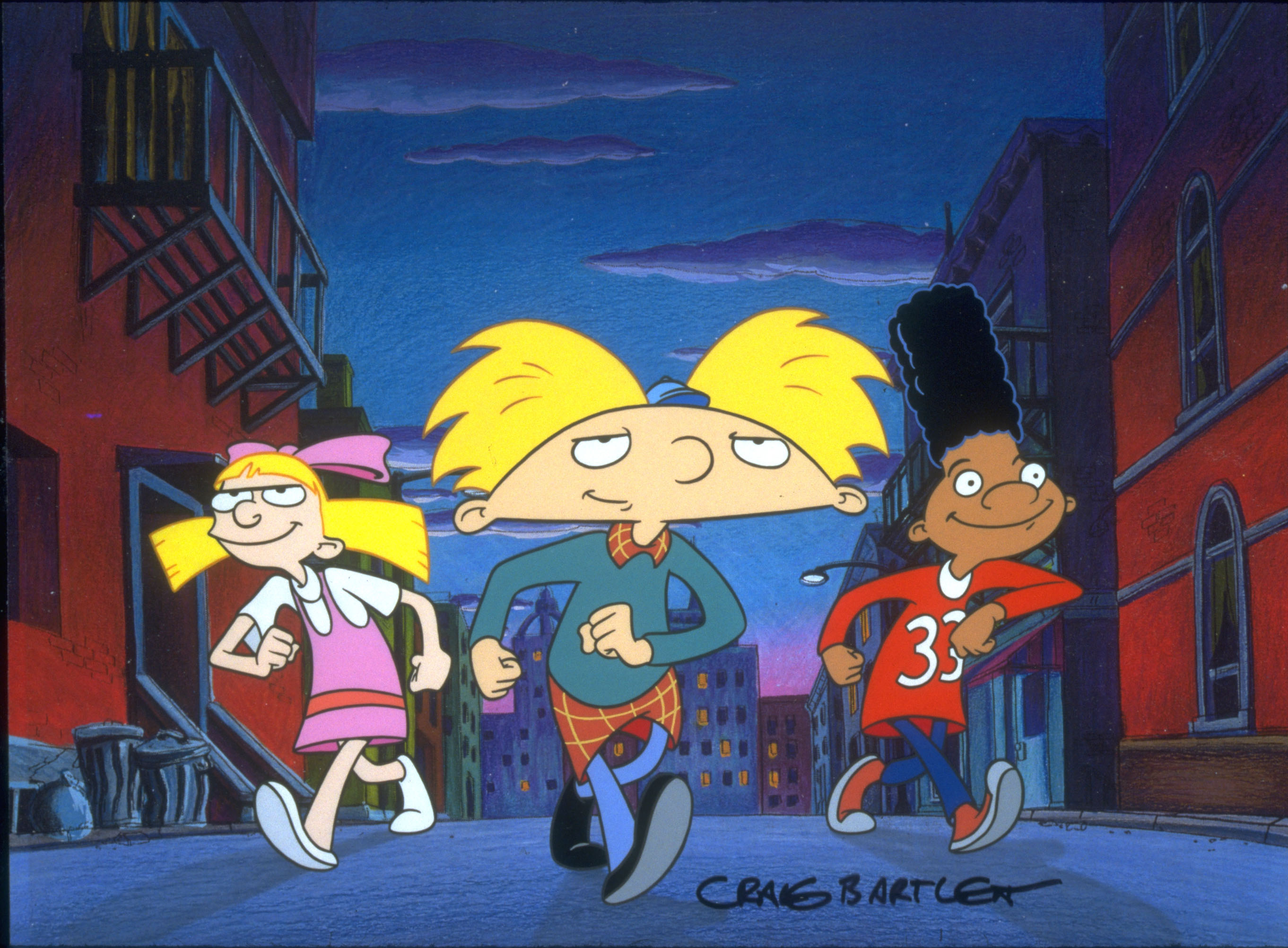 2724x2004 Hey Arnold' Movie In Works, Nickelodeon Reviving Shows Variety - Nickelodeon Painting