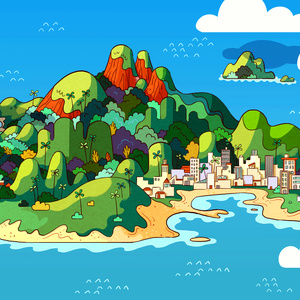 300x300 Ito Island - Nickelodeon Painting