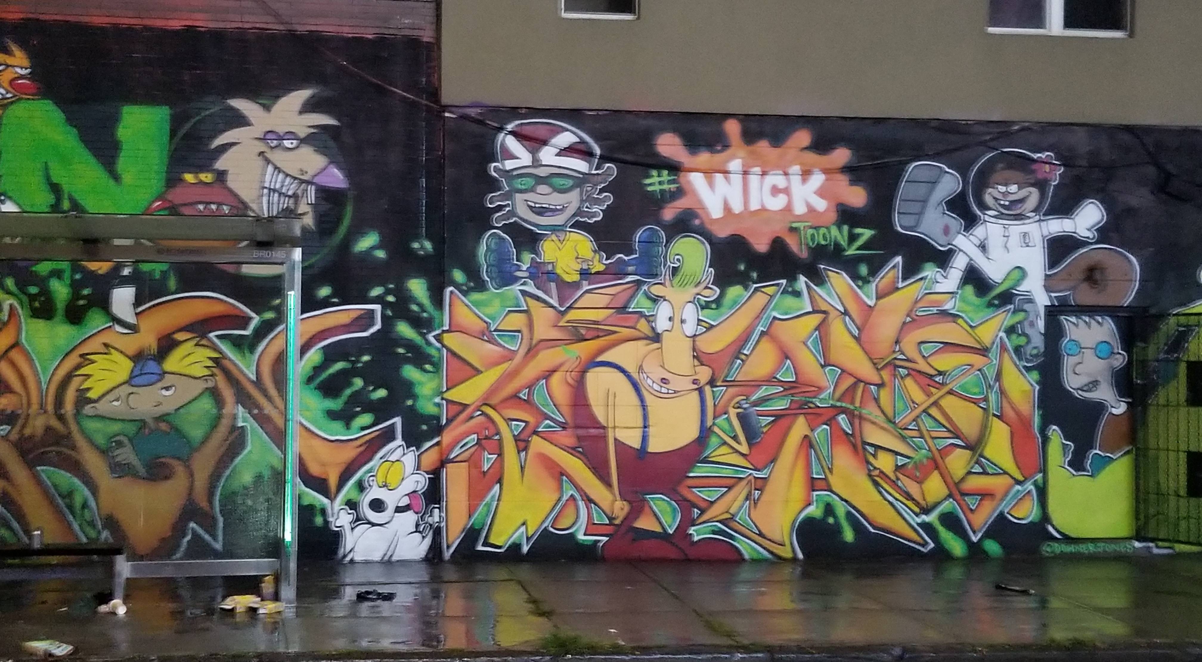 4032x2223 N N N N N N Nick Nickelodeon! (Brooklyn) - Nickelodeon Painting