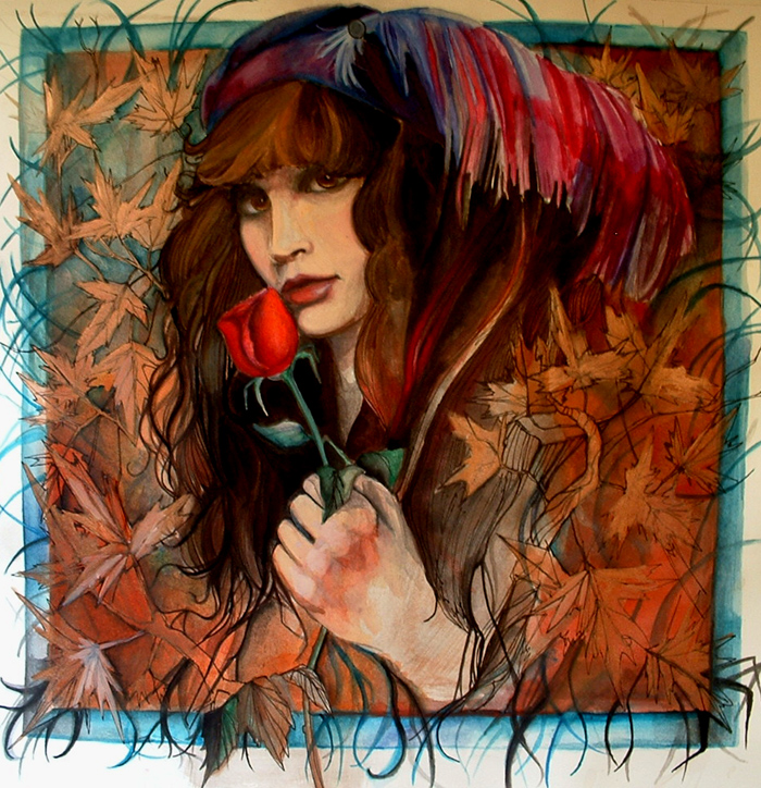 700x724 Stevie Nicks Final By Ardentfem - Nicks Painting