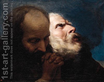 400x319 Joseph Of Arimathea And Nicodemus Jean Baptiste Regnault - Nicodemus Painting