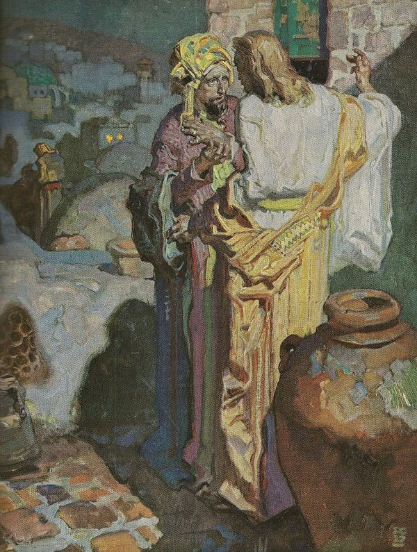 600x795 Nicodemus Calls - Nicodemus Painting