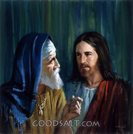 269x270 Pictures Of Jesus And Nicodemus - Nicodemus Painting