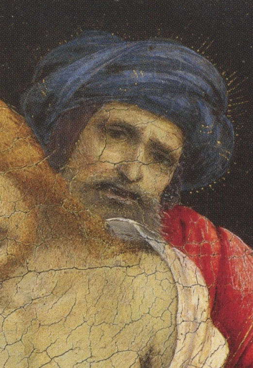 521x756 Epph Filippino Lippi's Dead Christ (C.1500) And The Artist's Turban - Nicodemus Painting