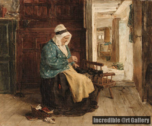 610x508 Untitled By John Watson Nicol - Nicol Painting