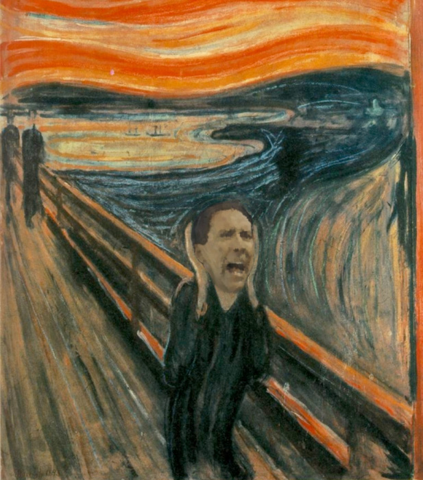 617x700 Sparklife All Art Is Improved By Nicolas Cage - Nicolas Cage Painting