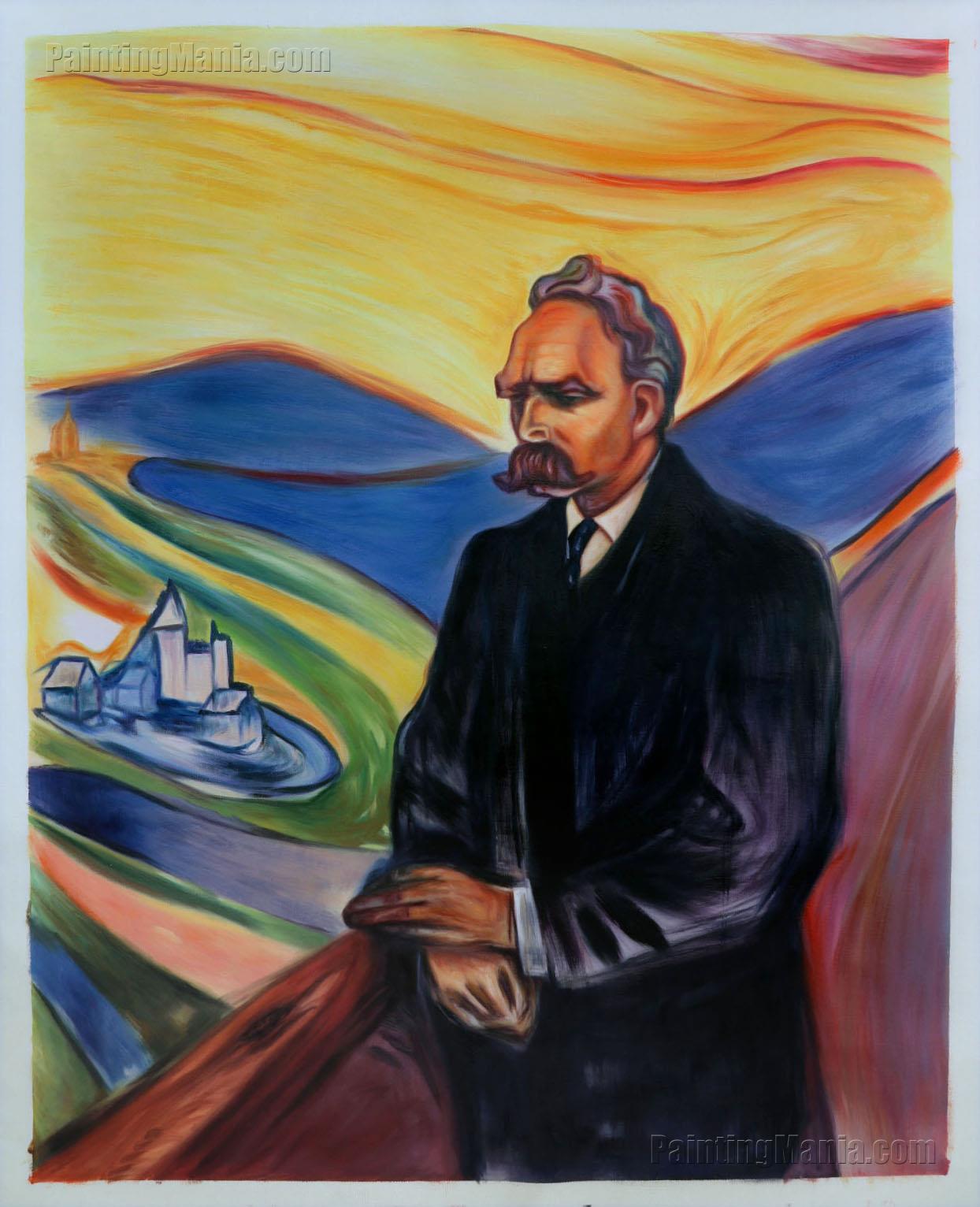 1244x1532 Friedrich Nietzsche - Nietzsche Painting