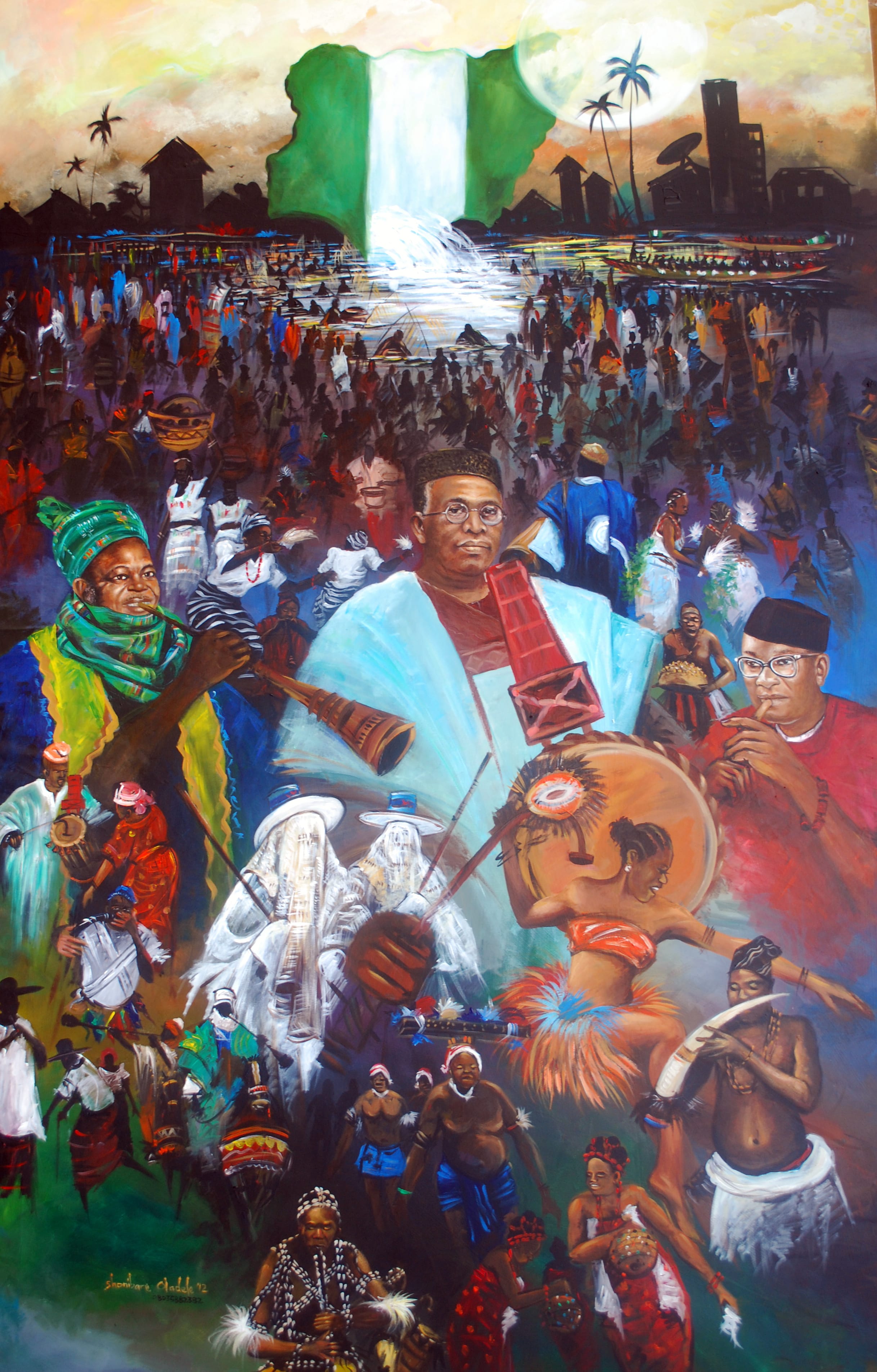 2436x3812 10 Of Nigeria's Top Art Galleries - Nigerian Painting