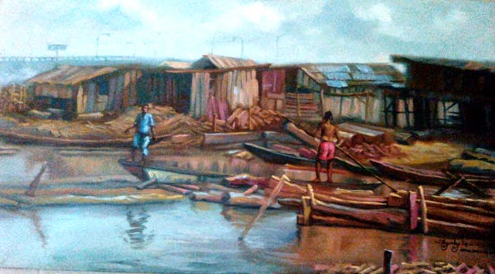 724x400 Art Painting From Nigeria October 2014 - Nigerian Painting