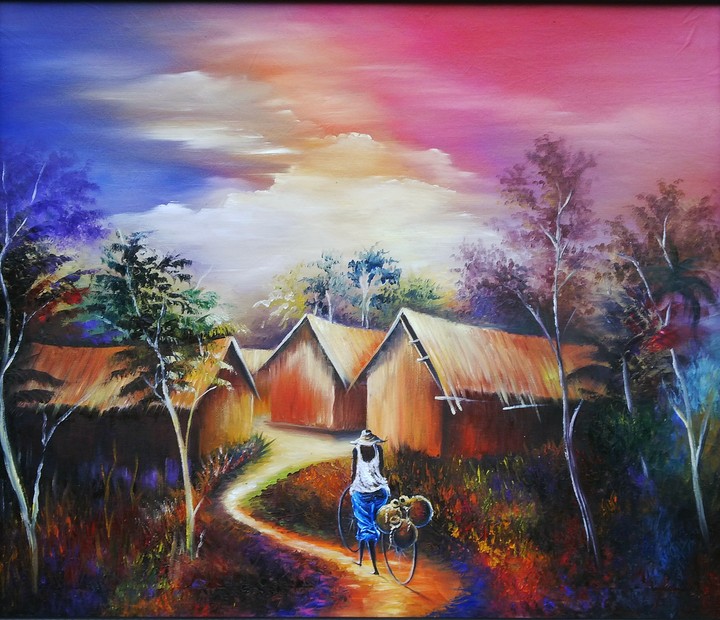 720x620 Graphics Painting Image Group - Nigerian Painting