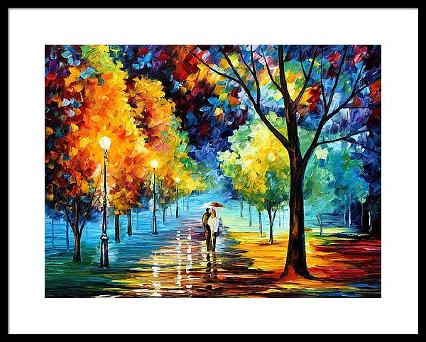 600x482 Night Alley - Night Alley Painting