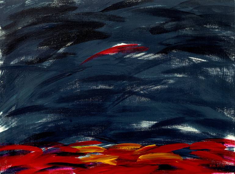 770x570 Saatchi Art Night And Day Painting By Ed Buziak - Night And Day Painting