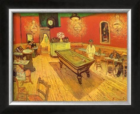 473x384 The Night In The Place Lamartine In Arles, C.1888 Posters By - Night Cafe Painting