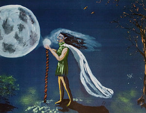 300x234 Night Elf Paintings - Night Elf Painting