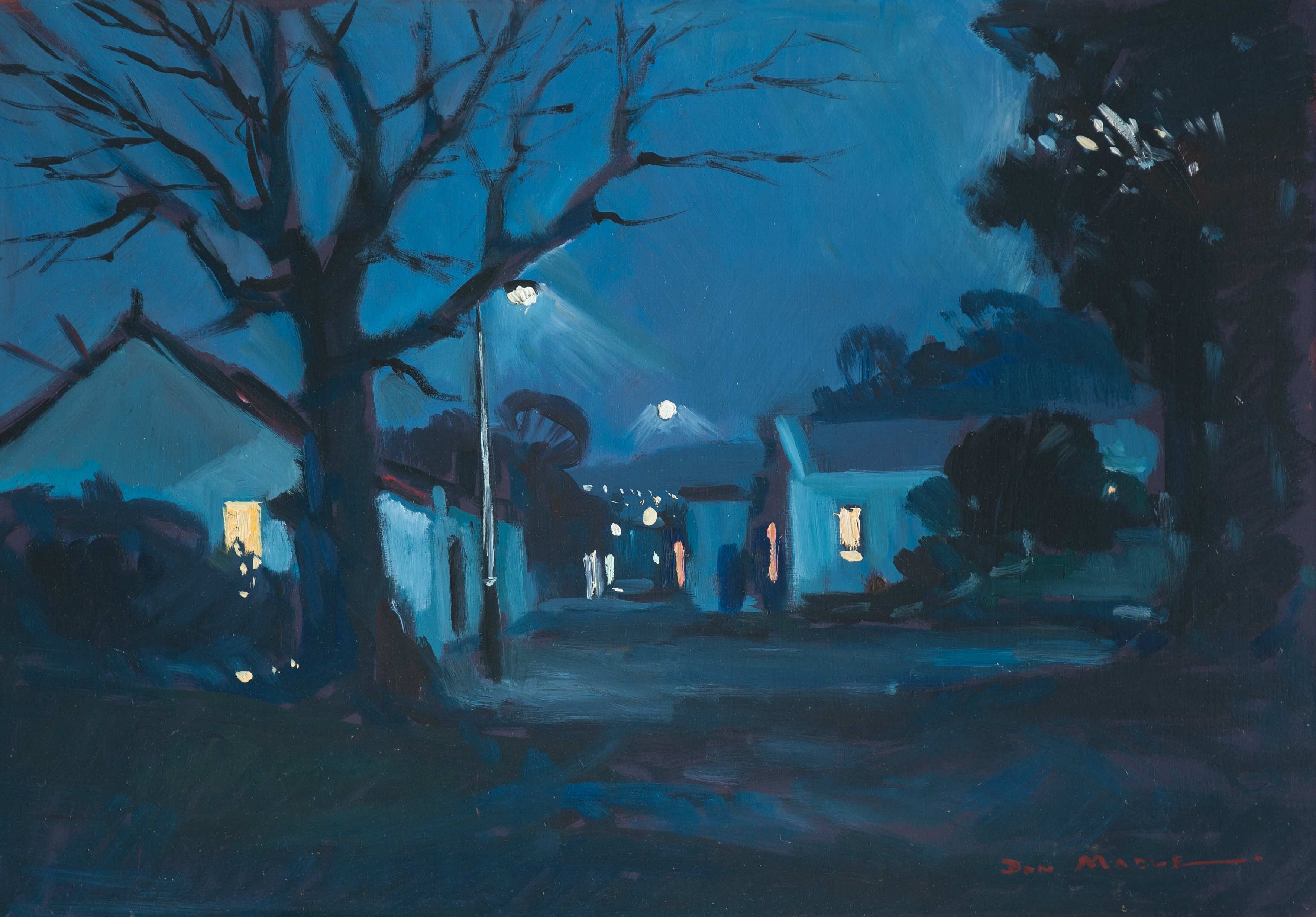 3541x2466 Ebonycurated - Night Scene Painting