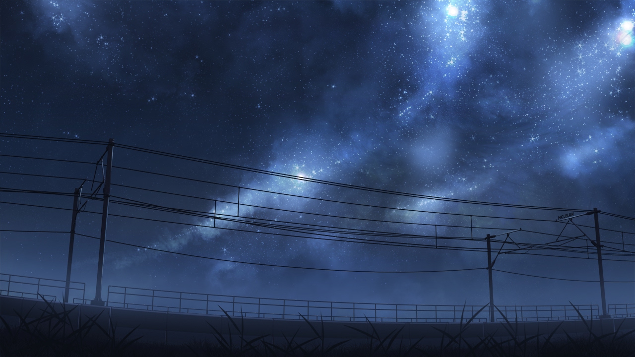 1280x720 Painting Starry Night Sky Using Photoshop - Night Sky Digital Painting