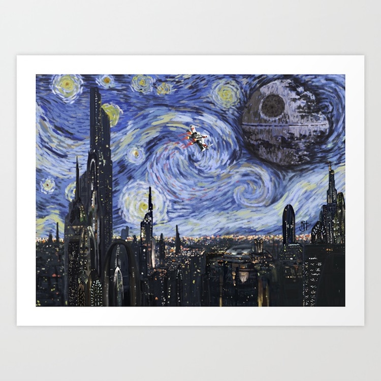 750x750 Starry Night, An Iconic Piece Of Post Impressionism By Van Gogh - Night Sky Famous Painting