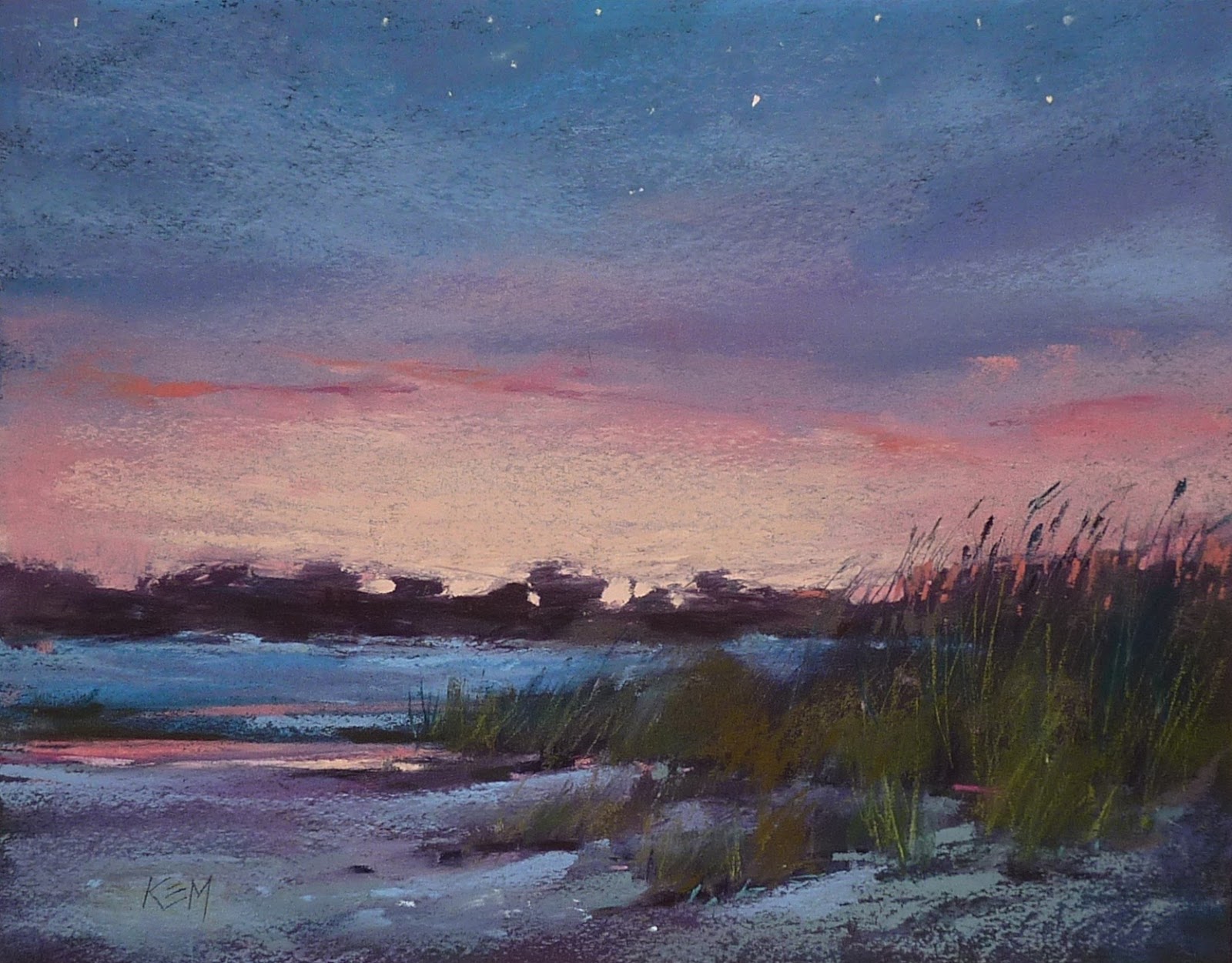 Карен Маргулис живопись дюны море