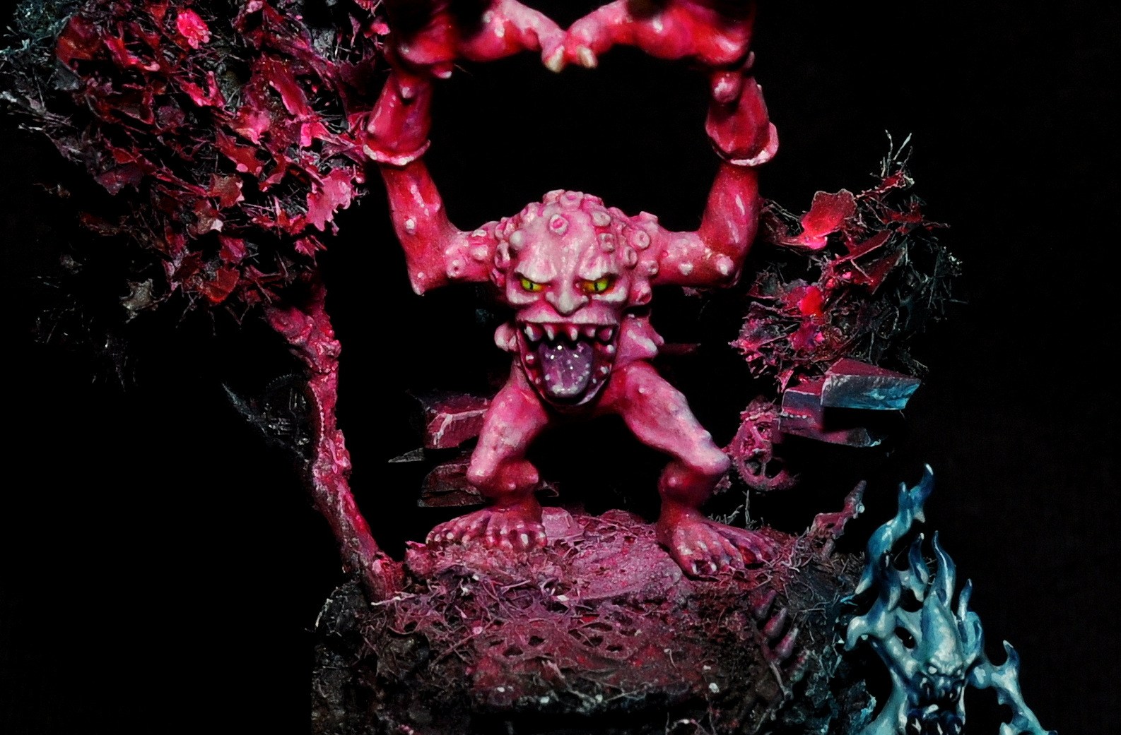 1586x1041 Horrors In The Night - Night Terror Painting