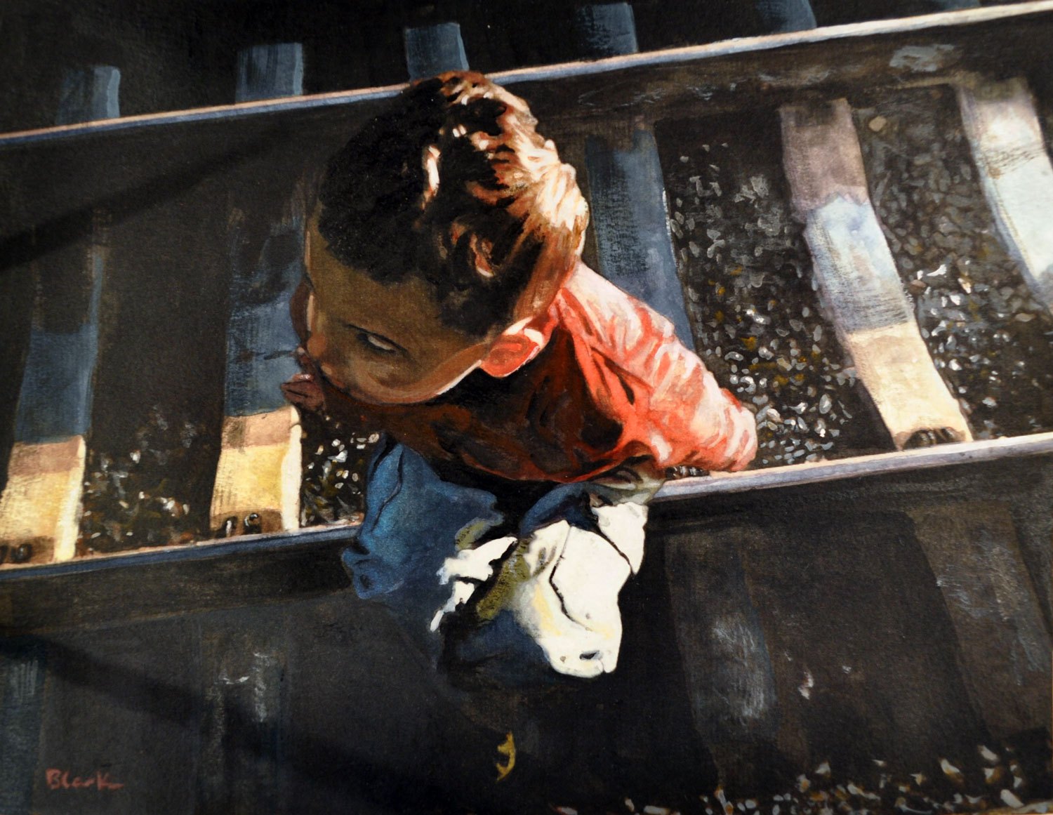 1500x1161 New Painting Law Blank Artist - Night Terrors Painting