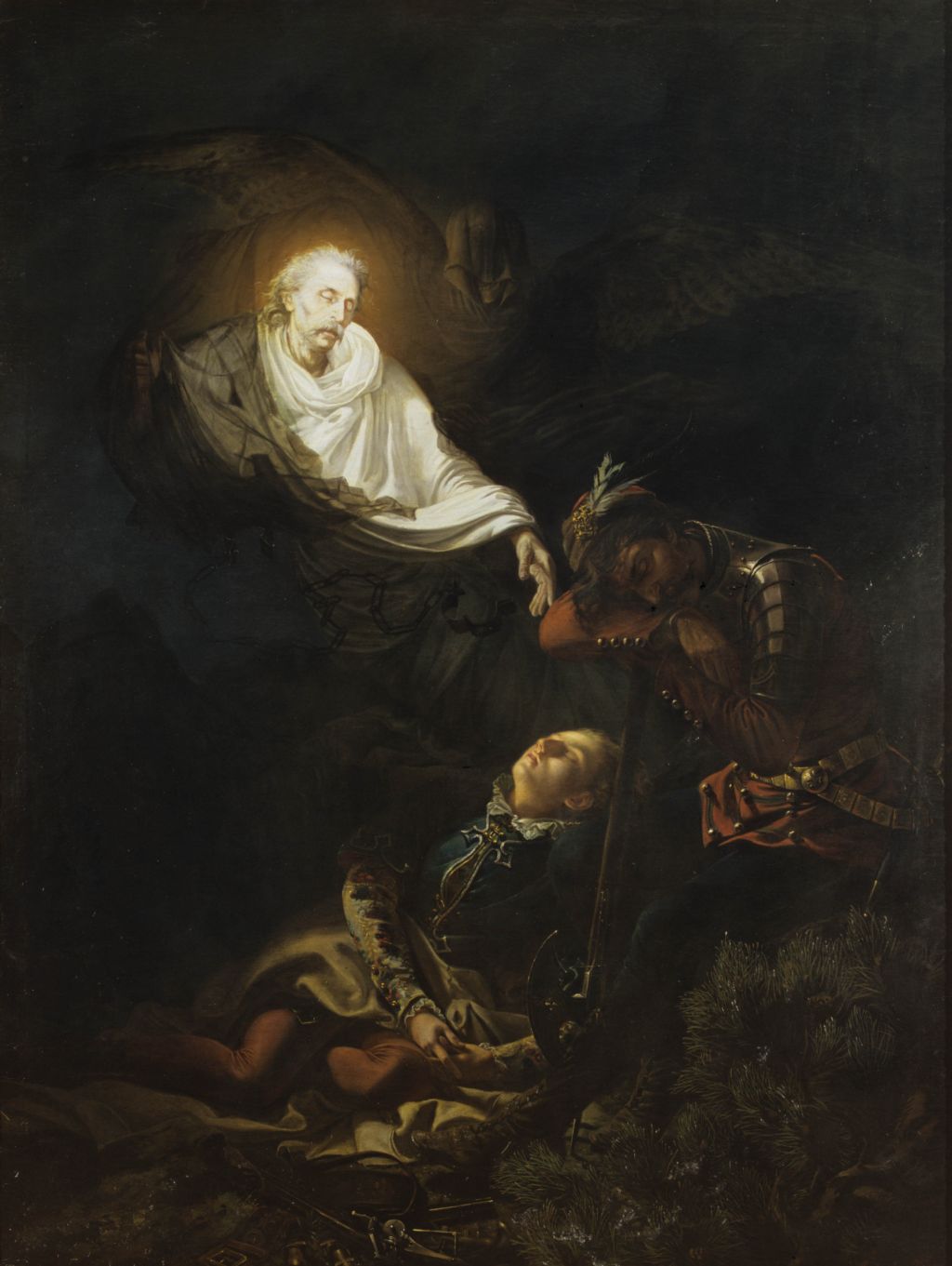 1024x1361 A Feverish, Youthful Poetic Frenzy Art, Nationalism, - Night Terrors Painting