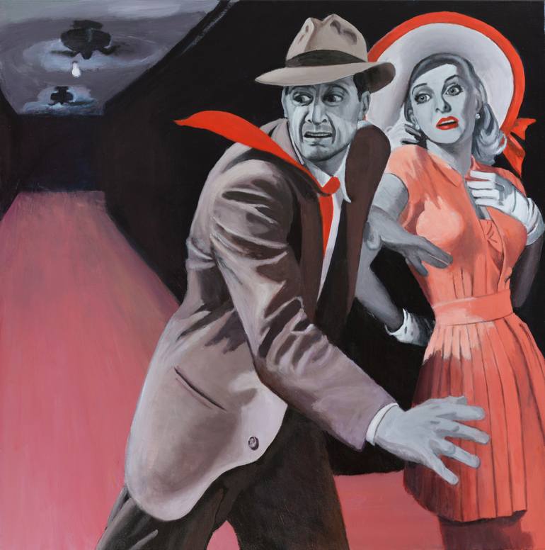 770x776 Saatchi Art Night Terror - Night Terrors Painting