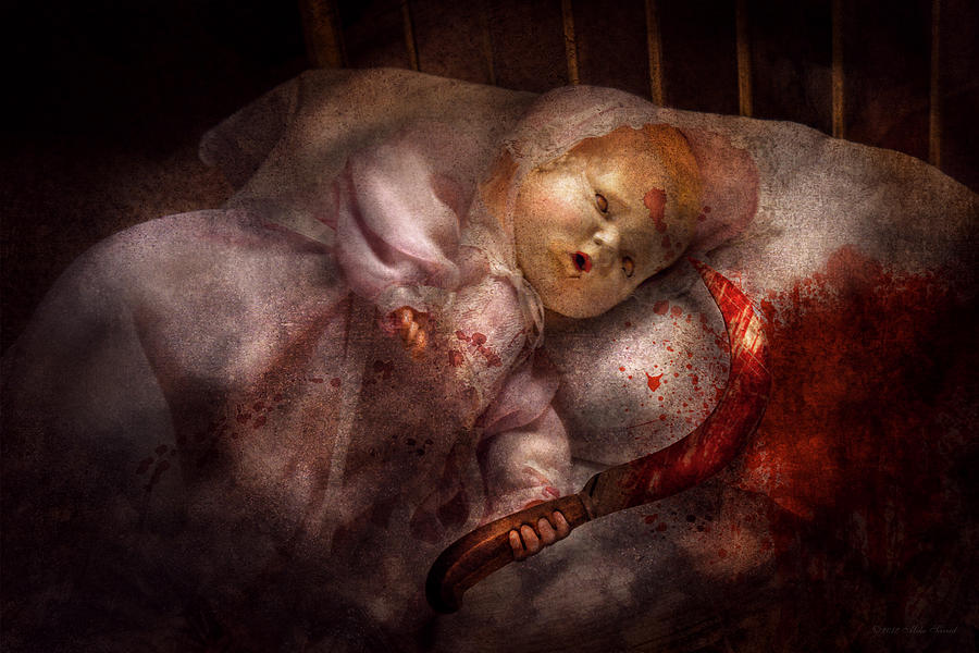900x600 Creepy - Night Terrors Painting