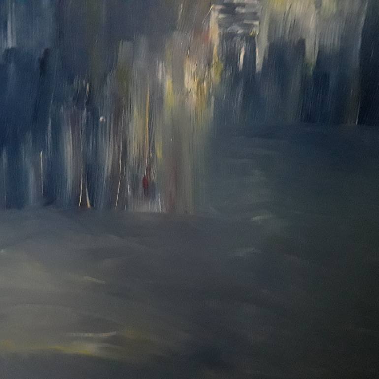 770x770 Saatchi Art Night Time Painting By Patricia Askew - Night Time Painting