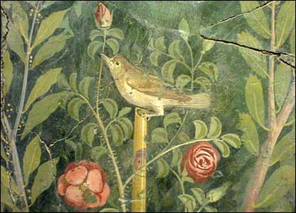 416x300 Bbc News In Pictures Ancient Roman Paintings, Nightingale, Pompeii - Nightingale Painting