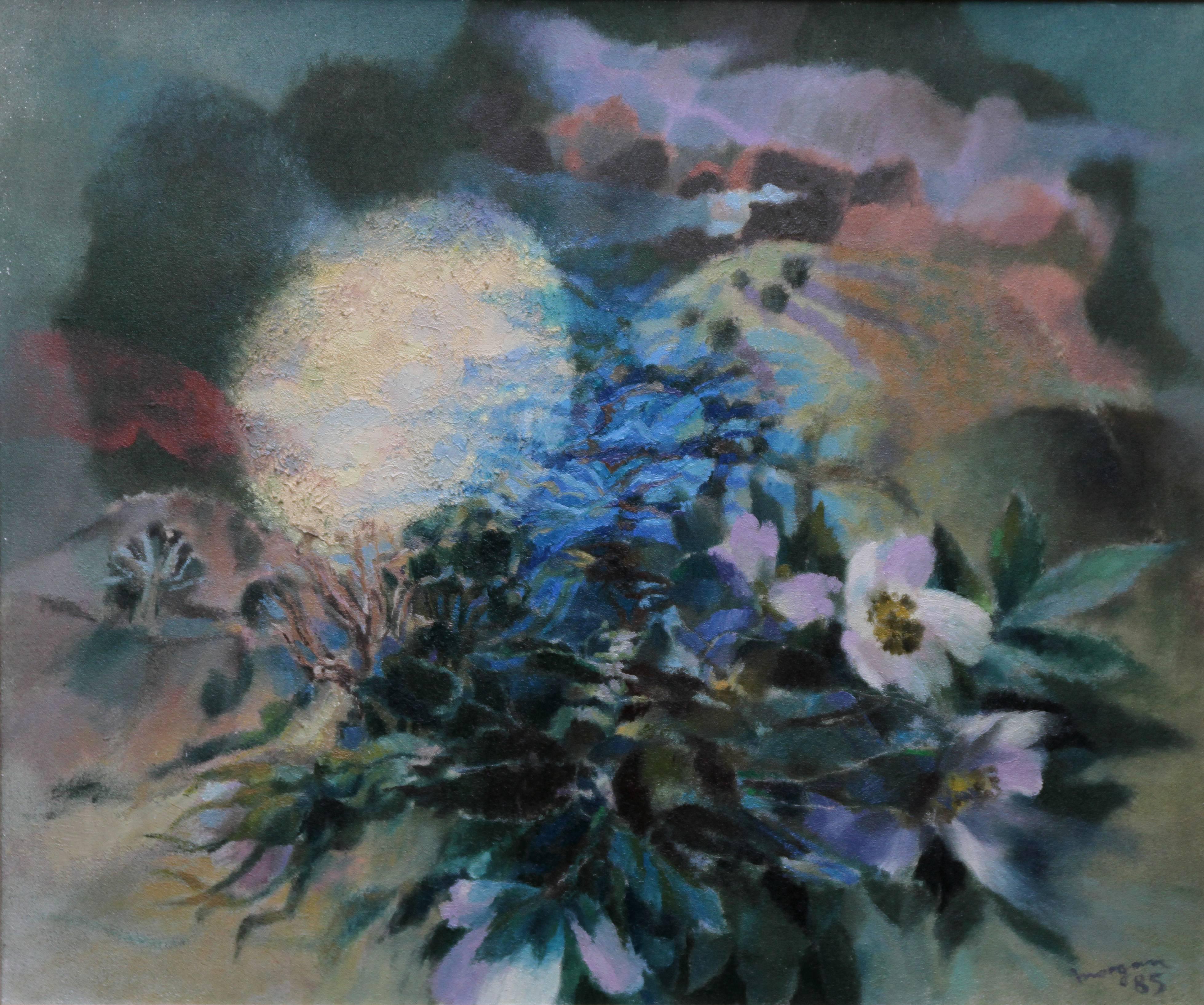 3916x3268 Glyn Morgan - Nightingale Painting