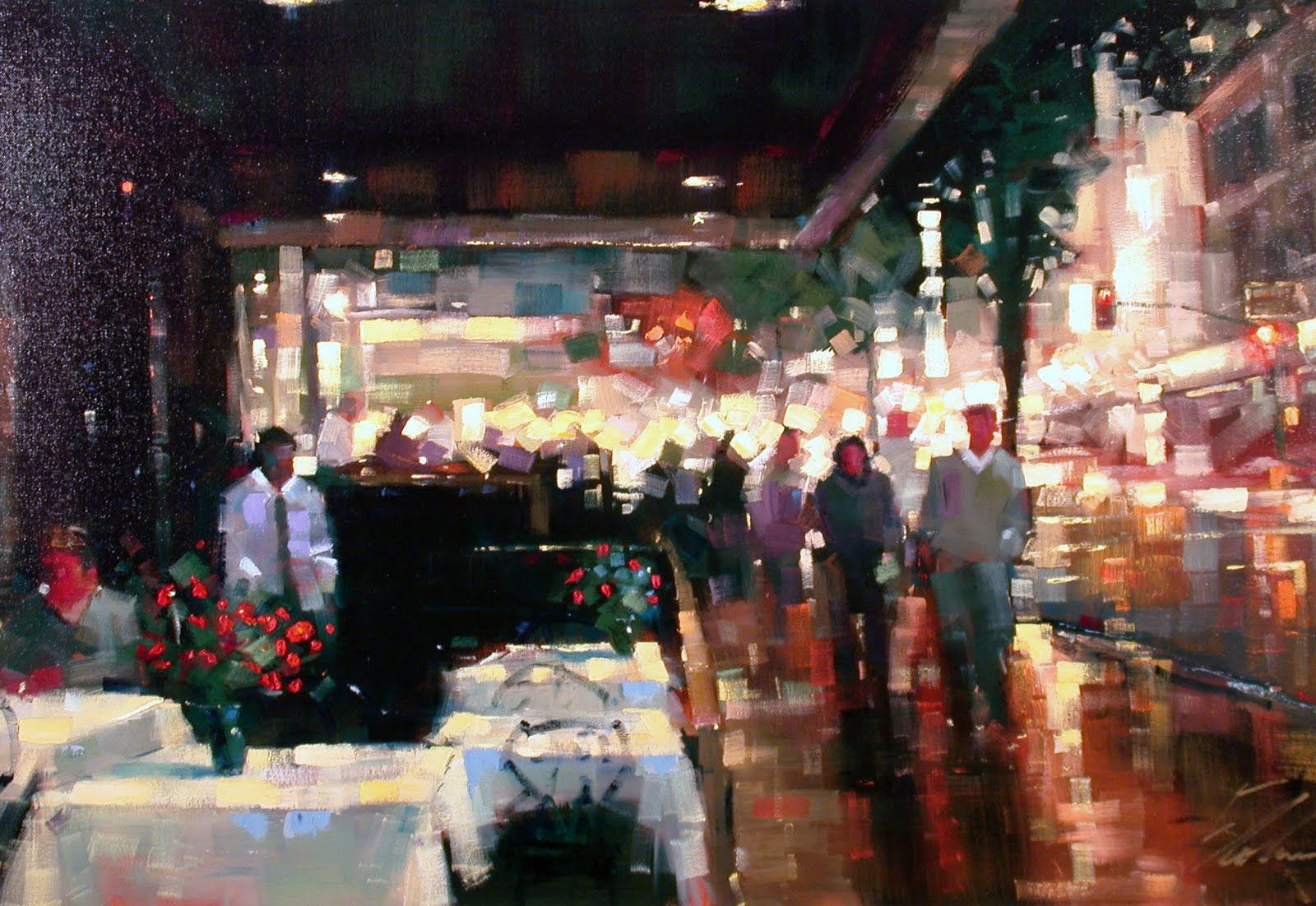 1600x1102 Nightlife Painting - Nightlife Painting