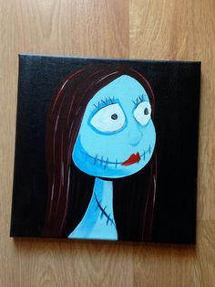 236x314 Nightmare Before Christmas Canvas Portraits Hand Painted - Nightmare Before Christmas Canvas Painting