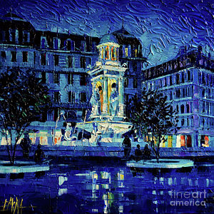 300x300 Nightscape Paintings Fine Art America - Nightscape Painting
