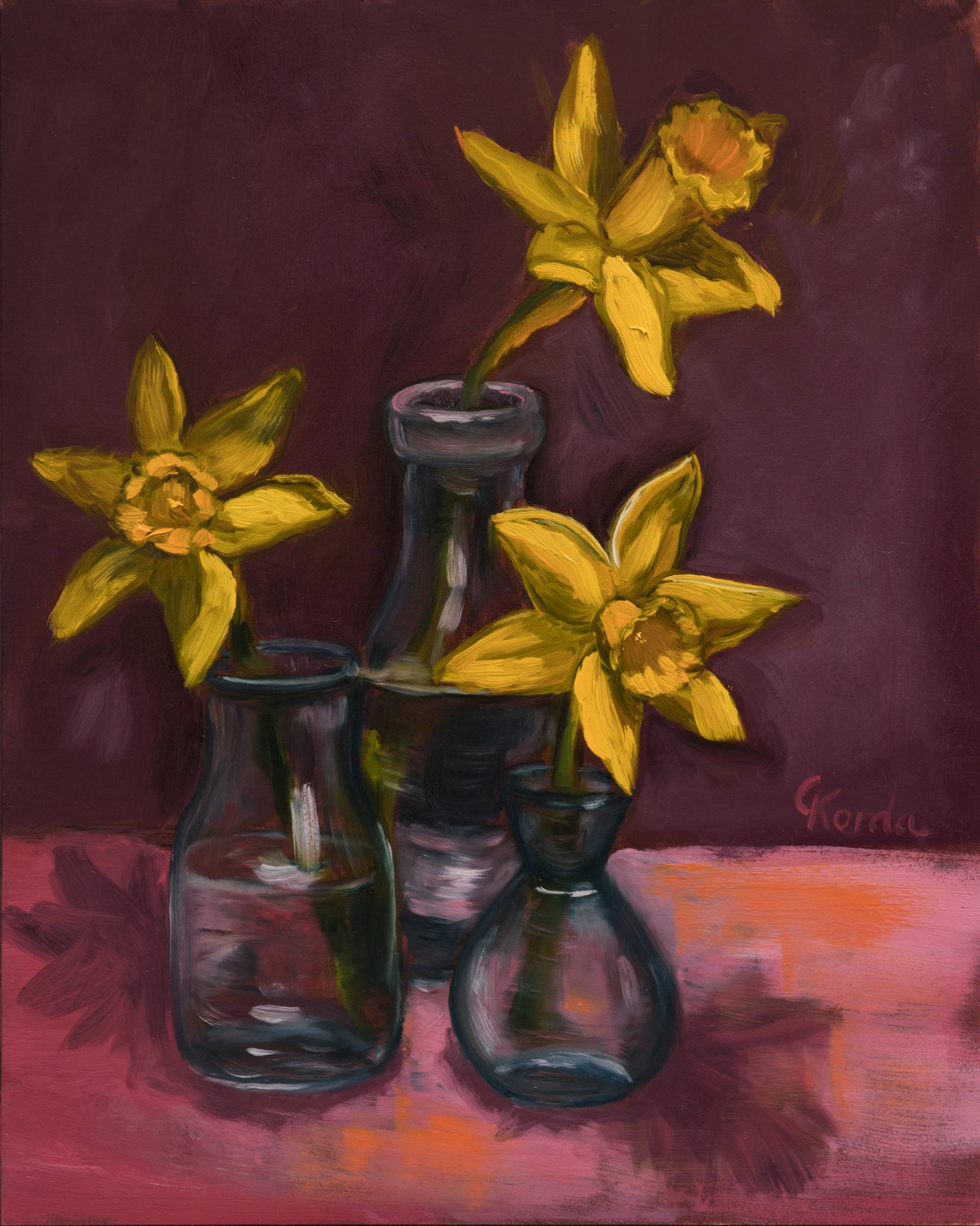 1920x2402 Saatchi Art Night Watchers Painting By Corinne Korda - Nightwatchers Painting