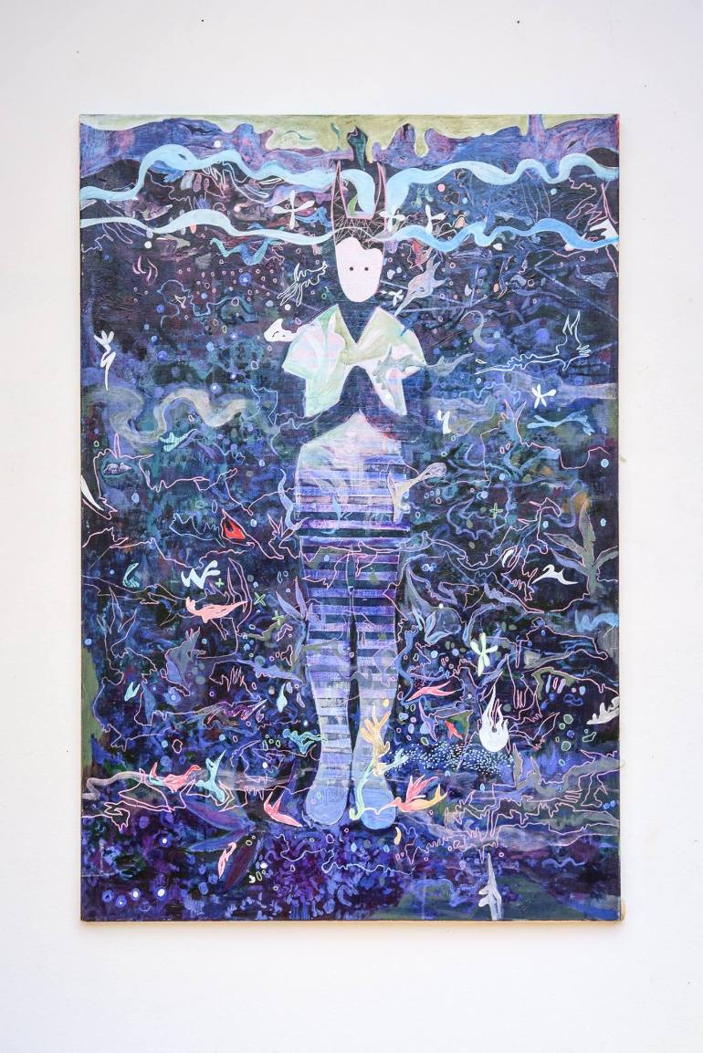 770x1154 Saatchi Art Nightwatcher Painting By Mario Romoda - Nightwatchers Painting
