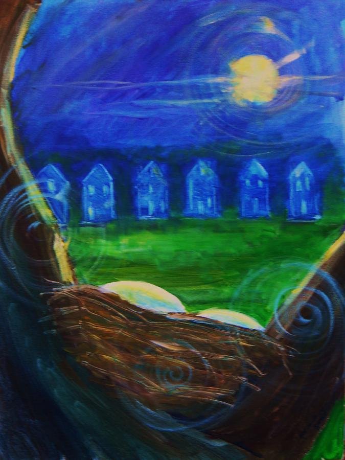 675x900 The Nightwatchers Painting By Kurt Fondriest - Nightwatchers Painting