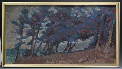 500x281 Post War Nihonga Painting By Imai Morihiko (Item - Nihonga Painting