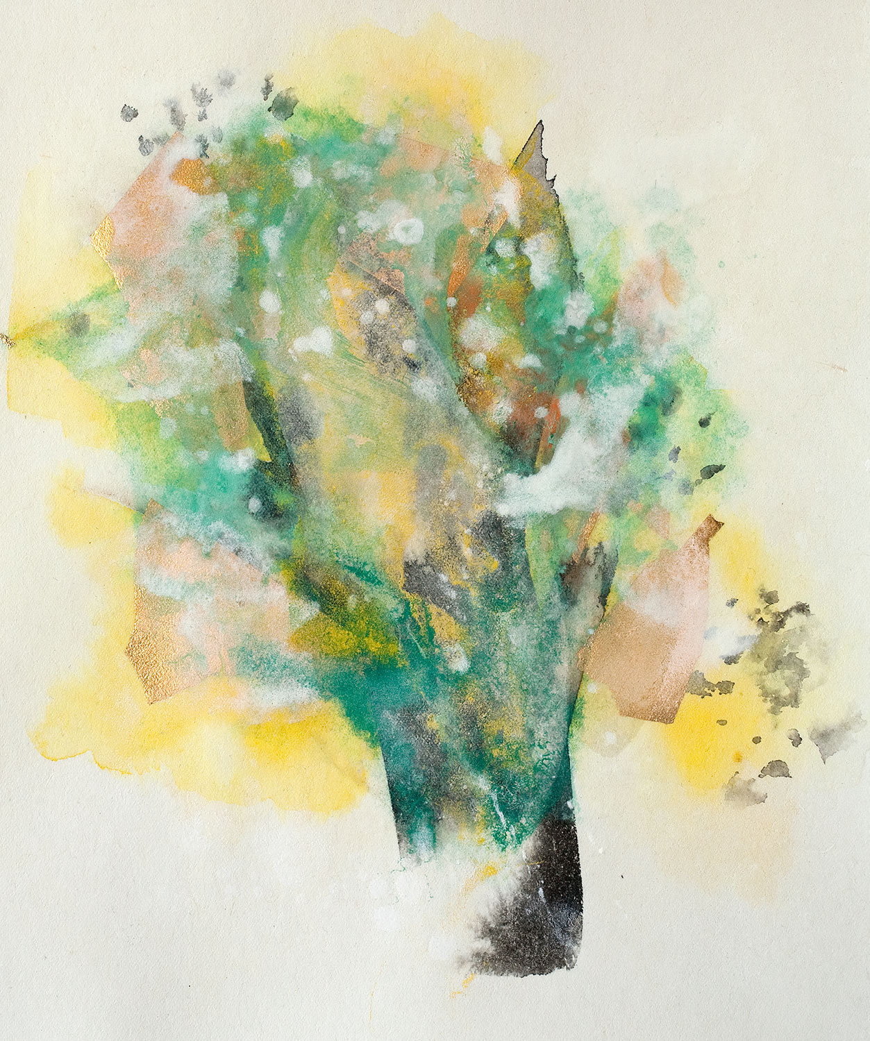 1253x1500 Close Up Of Nihonga Painting Delro Rosco - Nihonga Painting