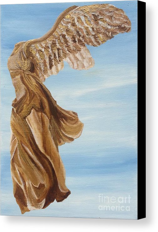 504x740 Nike Goddess Of Victory Canvas Print Canvas Art By Ashley Baldwin - Nike Goddess Painting