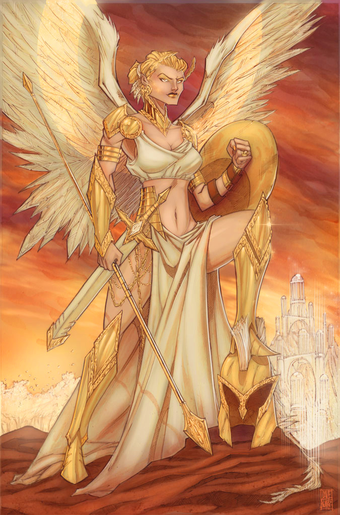 675x1023 Nike The Goddess - Nike Goddess Painting