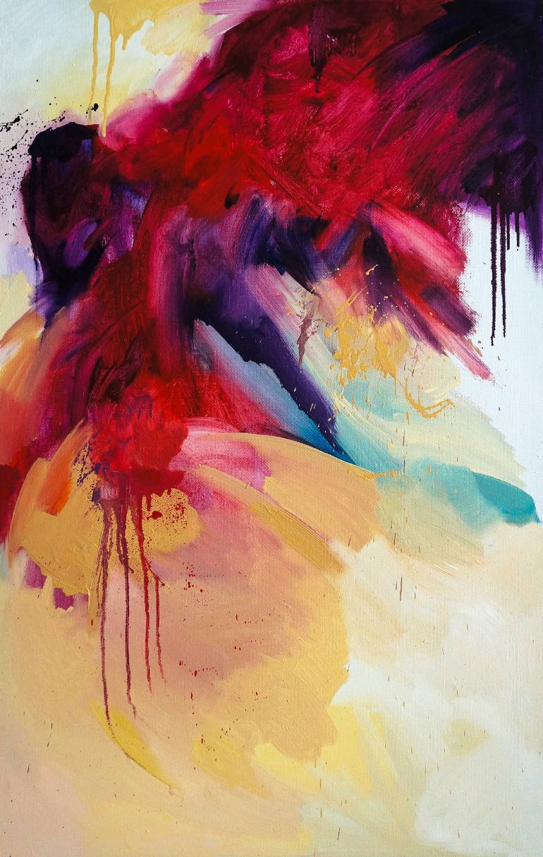 770x1215 Saatchi Art Nike Of Samothrace Painting By Alexandra Melnikova - Nike Painting
