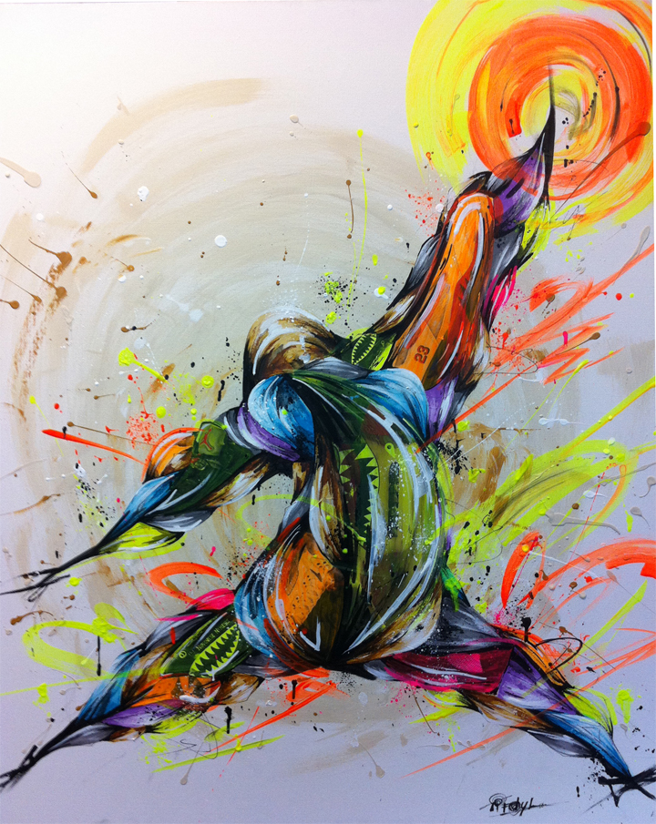 720x905 Taka Sudo Live Painting - Nike Painting