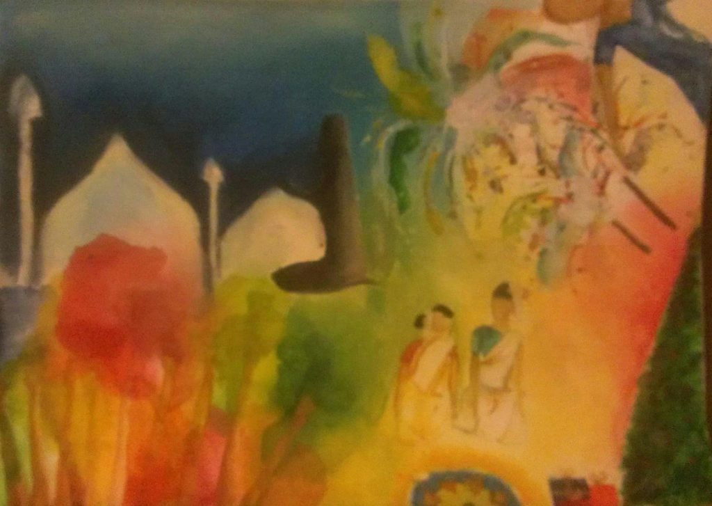 1024x727 Your Art Sprinkle Of Paint - Nikita Painting